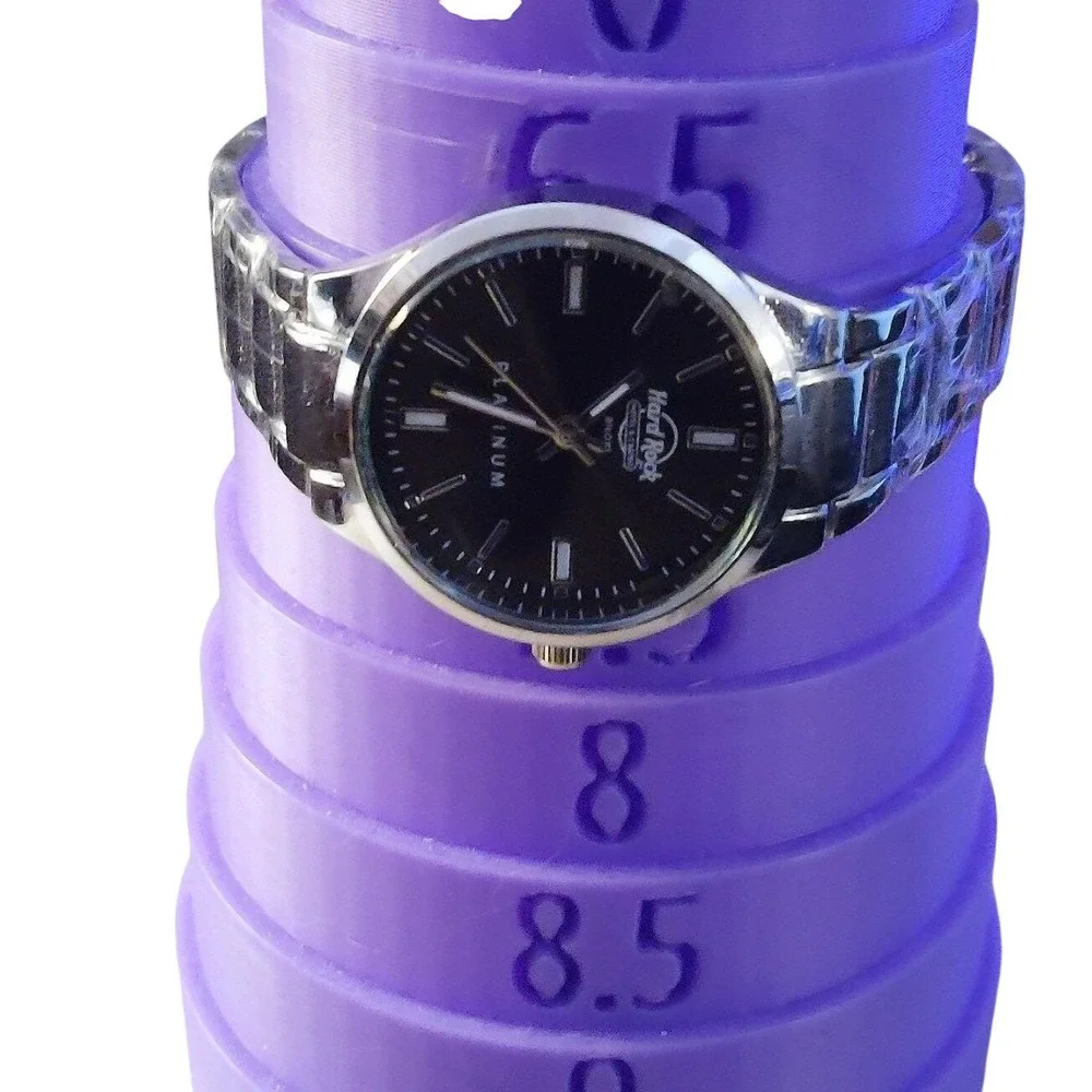 Hard Rock Casino Biloxi Platinum‎ Watch Collectible Hard Rock Memorabilia Rare
